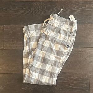 Women’s Gray Checkered PJ Pants